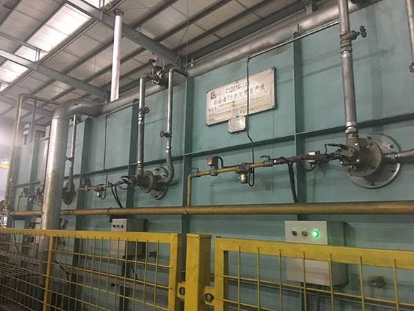 T6 production line for aluminum alloy automotive steering arms and knuckles
