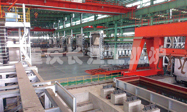 Bell type core rod modulation heat treatment machine