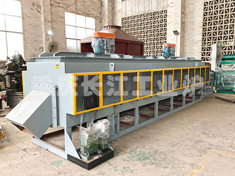 Mesh belt continuous drying production line